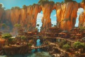 魔兽世界中如何设置海报风景？