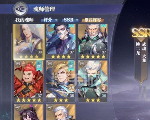 魂师精英赛阵容搭配攻略（打造无敌阵容）  第3张