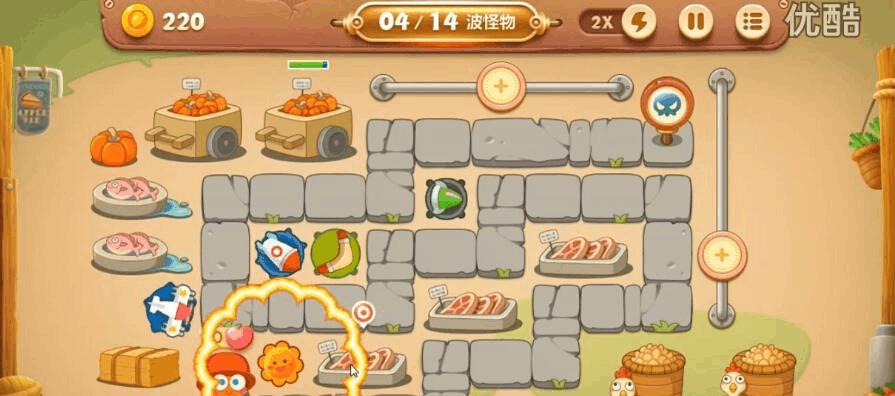 《保卫萝卜2第32关金萝卜攻略》（突破难关）  第3张