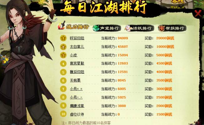 《仙侠道》游戏阵容属性搭配技巧（打造最强阵容的关键技巧）  第3张