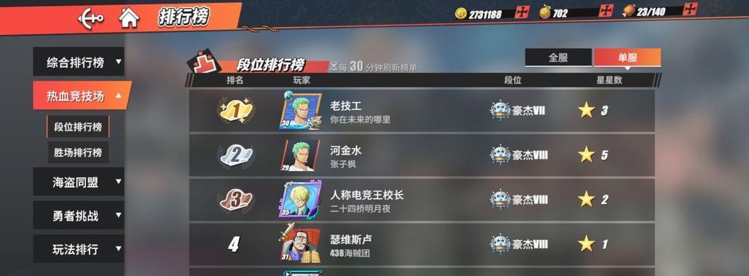 航海王热血航线pvpT0角色有哪些？如何培养最有效？  第3张