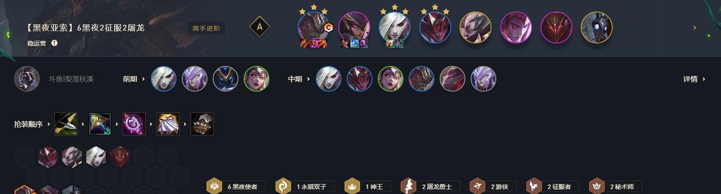 云顶之弈s5阵容搭配图表全攻略？如何快速掌握最强阵容？  第3张