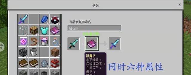 我的世界中刚毅属性如何加到副手上？  第1张