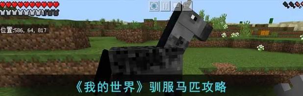 我的世界中如何引马？引马的正确步骤是什么？  第1张
